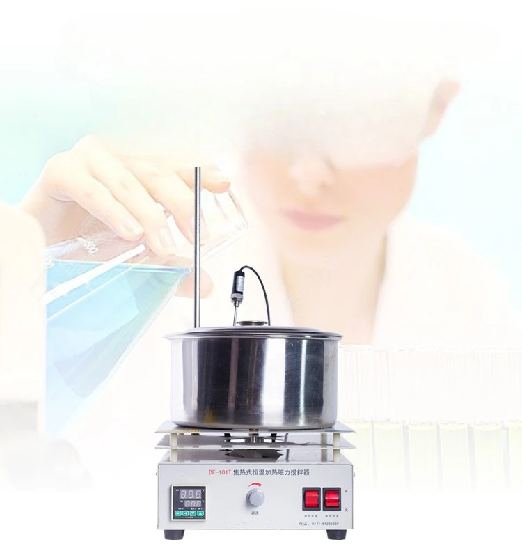 Lab Magnetic Stirrer Hot Plate - Agitatore magnetico con riscaldamento, agitatore magnetico