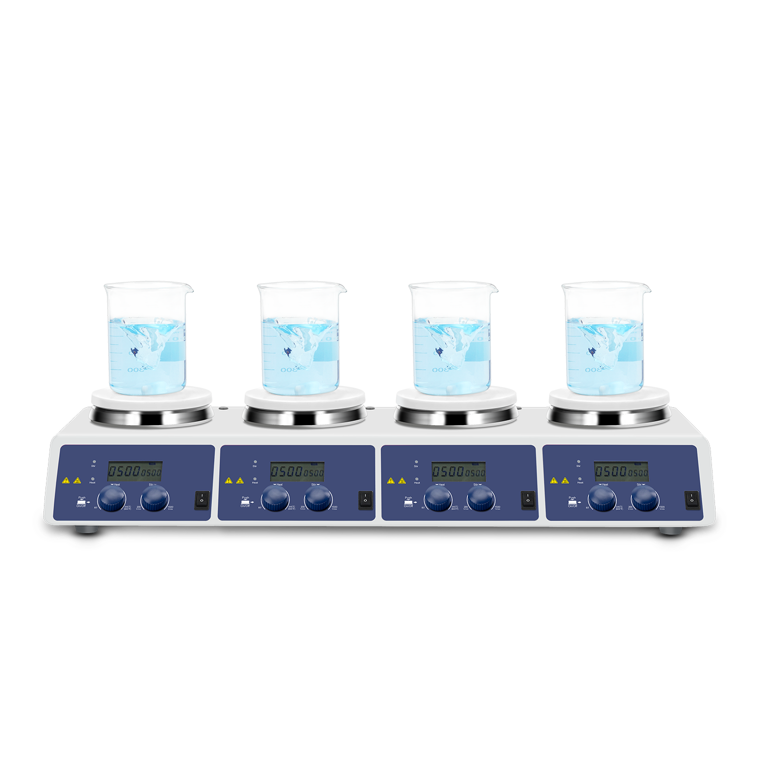 Lab Magnetic Stirrer Hot Plate - MS-H340-S4 Agitatore magnetico digitale con piastra