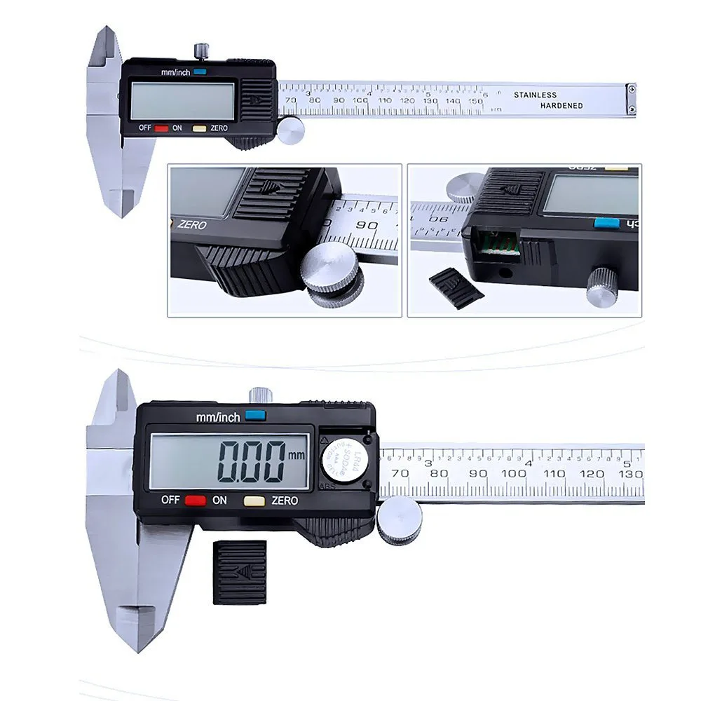 Calibro Digitale di Alta Preci - Digital Caliper 150Mm Stainless Steel recensione e prezzo
